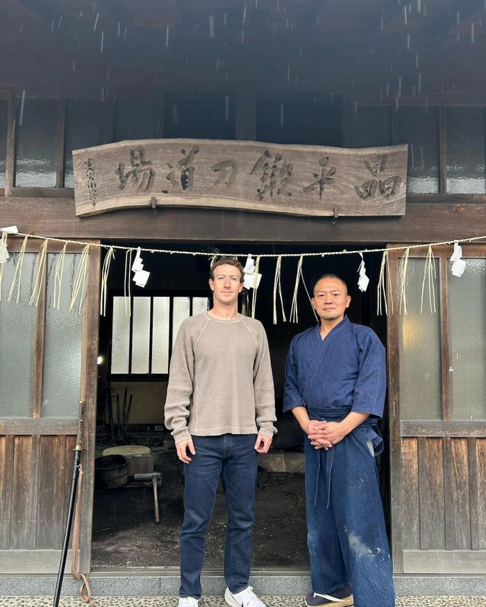 Mark Zuckerberg liburan ke Jepang