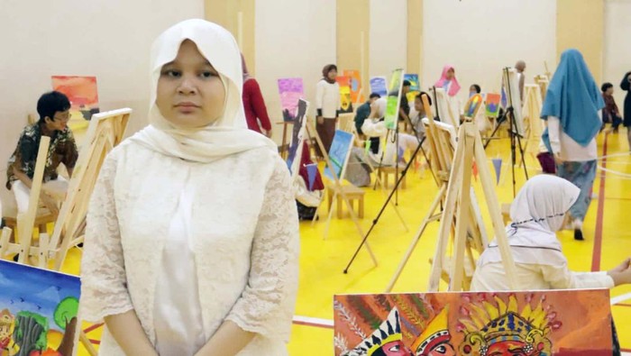 SD Muhammadiyah 5 (Muma) Jakarta menggelar pameran lukisan. Pameran karya siswa/i kelas 6 ini bertema 