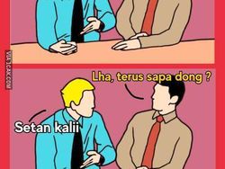 Meme Kocak Setan, Kelakuan Manusia Bikin Heran Makhluk Lain