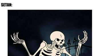 Tidak pernah ada rasa cukupnya. Semoga kita terhindar dari perilaku begini. Foto: Instagram/memecomic.id  