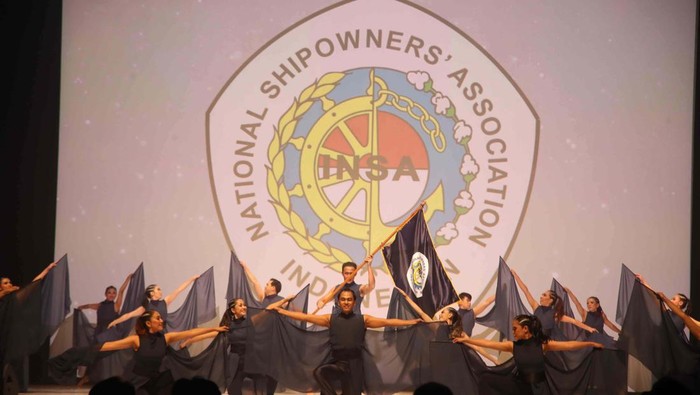 Pengurus Indonesian National Shipowners' Association masa bakti 2023 - 2028 resmi dilantik di Jakarta, Kamis (29/2). Pelantikan itu dihadiri Menhub Budi Karya.