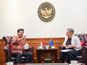Menko Polhukam Terima Kedatangan Dubes Australia, Apa yang Dibahas?