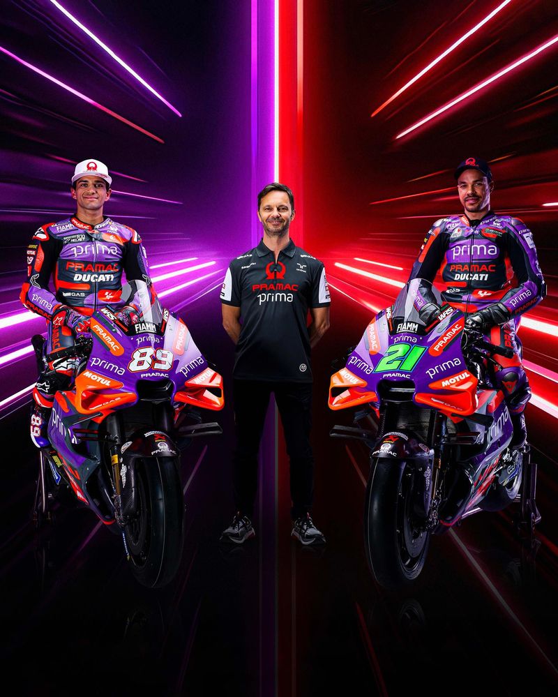 Motor MotoGP Pramac Racing 2024