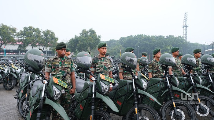 Motor Trail Listrik Buatan Indonesia untuk TNI
