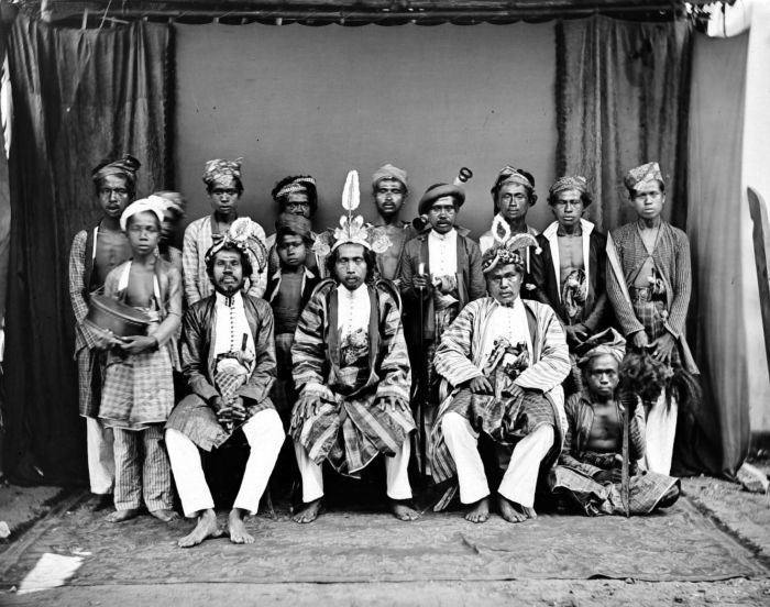 Orang Buton sekitar tahun 1900.