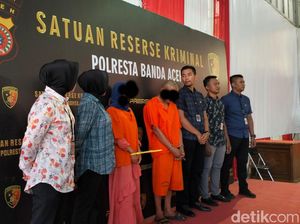 Pasutri di Aceh Setahun Paksa-Pukul Anak Biar Mengemis Demi Uang Sabu
