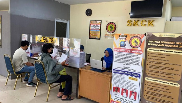 Pelayanan SKCK di Polresta Balerang. (Dok Polresta Balerang)