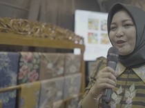 Asosiasi Handicraft Bojonegoro Boyong Souvenir Kayu Jati di Inacraft 2024