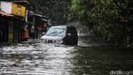 Penampakan Banjir yang Merendam Kawasan Tanjung Priok