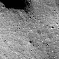 The Intuitive Machines IM-1 Nova-C lunar lander, known as Odysseus, is seen next to the arrow added to the image by researchers, after it touched down on the Moon on February 22, 2024.  NASA/GSFC/Arizona State University/Handout via REUTERS  THIS IMAGE HAS BEEN SUPPLIED BY A THIRD PARTY