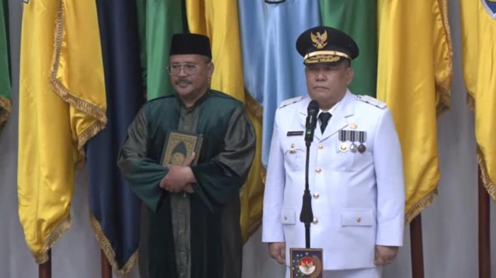 Sekretaris Daerah SF Hariyanto dilantik menjadi Penjabat (Pj) Gubernur Riau