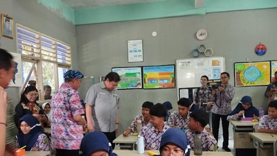 Penampakan Menu Simulasi Makan Siang Gratis Rp 15 Ribu di Tangerang