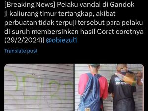 Viral Pelaku Vandalisme Tertangkap di Jakal Sleman