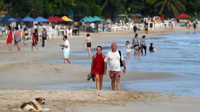 Turis Rusia di Sri Lanka