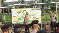 2.590 Aparat Gabungan Jaga Demo Di Depan DPR Hari Ini