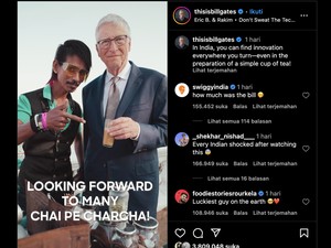 Bill Gates Icip-icip Teh Prindavan Viral