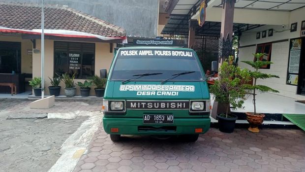 Bripka Marwanto bina disabilitas di Boyolali, Jawa Tengah.