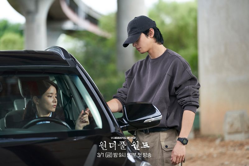 Cha Eun Woo di drama Korea Wonderful World Cha Eun Woo di drama Korea Wonderful World