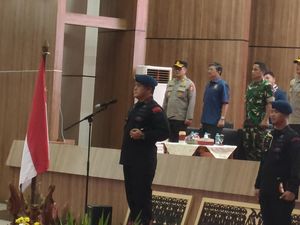 Dankor Brimob Buka Taekwondo Kapolri Cup, Bicara Sambut Bonus Demografi