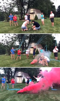 Foto Gender Reveal Gagal