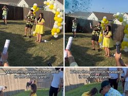 Foto Gender Reveal Gagal Bikin Ketawa