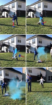 Foto Gender Reveal Gagal