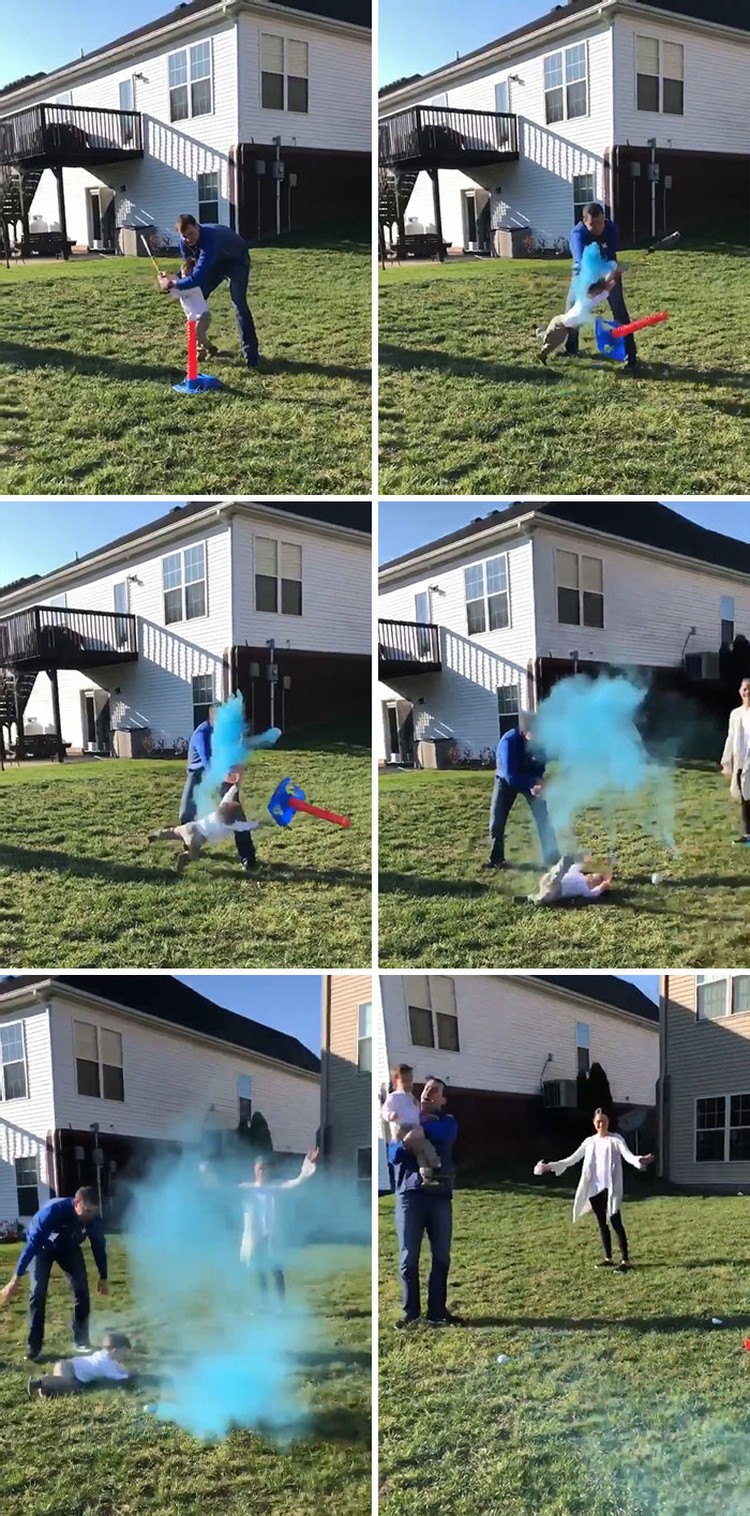 Foto Gender Reveal Gagal