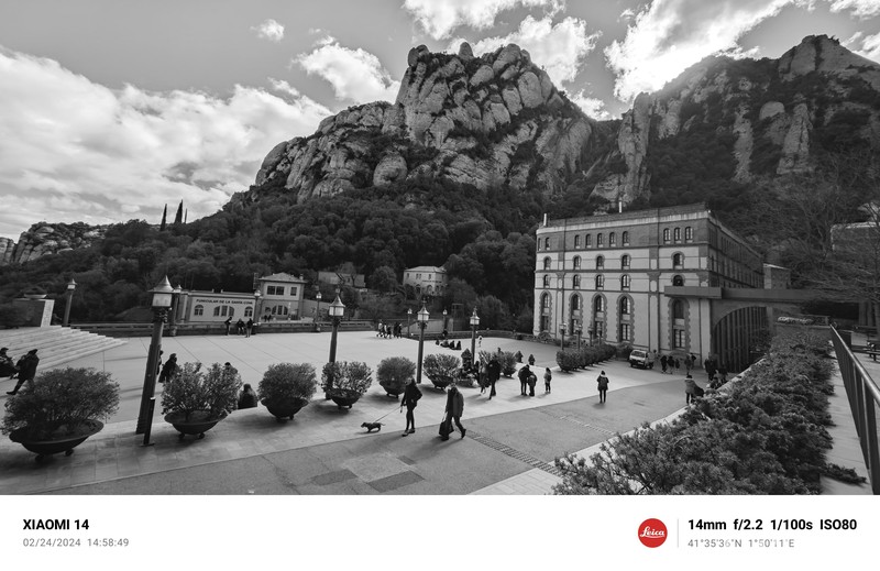 Hasil foto kamera BW Leica Xiaomi 14