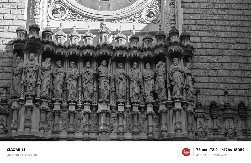 Hasil foto kamera BW Leica Xiaomi 14