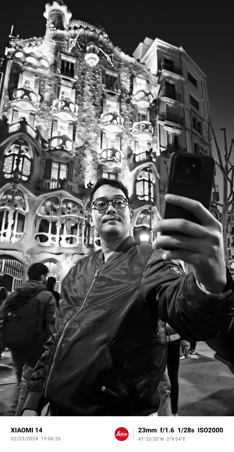 Hasil foto kamera BW Leica Xiaomi 14