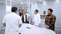 Jokowi mengatakan Pusat Komando IKN dibangun untuk optimasi pembangunan, integrasi, serta koordinasi terkait IKN.