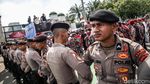 Jalan Gatot Subroto Ditutup Imbas Demo Depan DPR