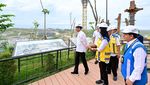 Jokowi Tinjau Kantor Presiden di IKN, Sudah Capai 74%