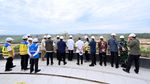 Jokowi Tinjau Kantor Presiden di IKN, Sudah Capai 74%