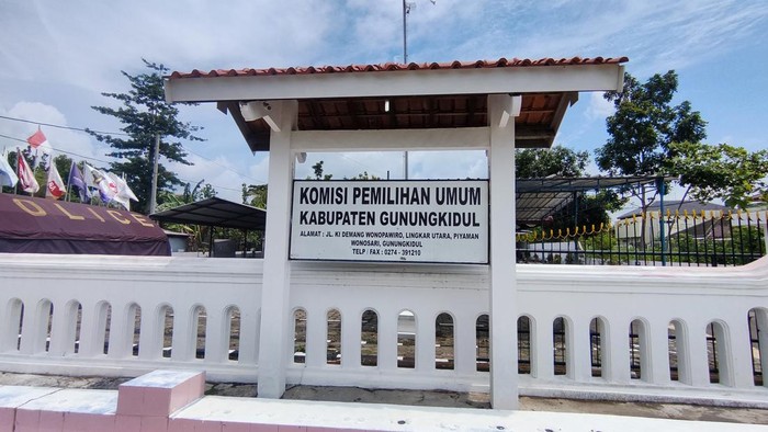 Kantor KPU Gunungkidul.