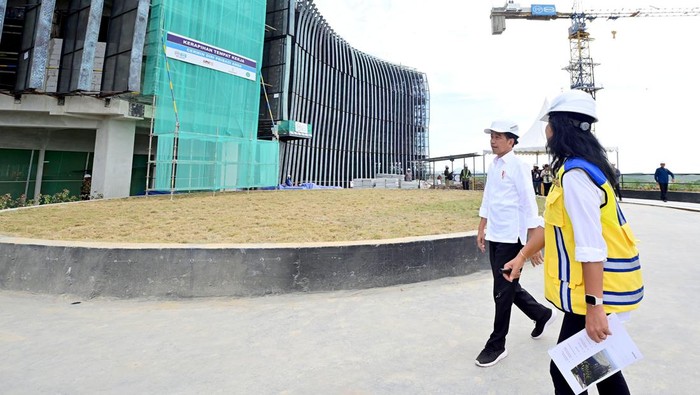 Kantor Presiden di IKN Sudah Capai 74%.