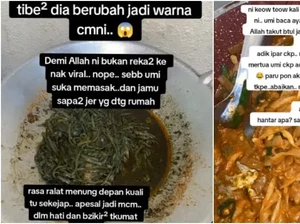 Kwetiau Buatannya Berubah Warna, Wanita Ini Duga Ada Ilmu Hitam