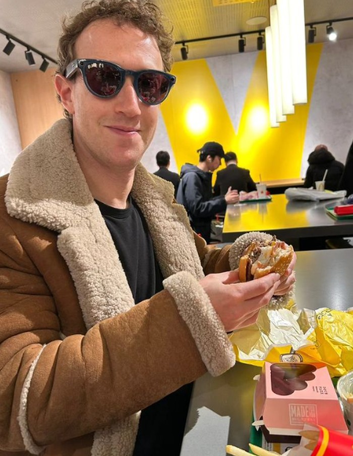 Mark Zuckerberg Sebut McDonalds Jepang Layak Dapat Bintang Michelin