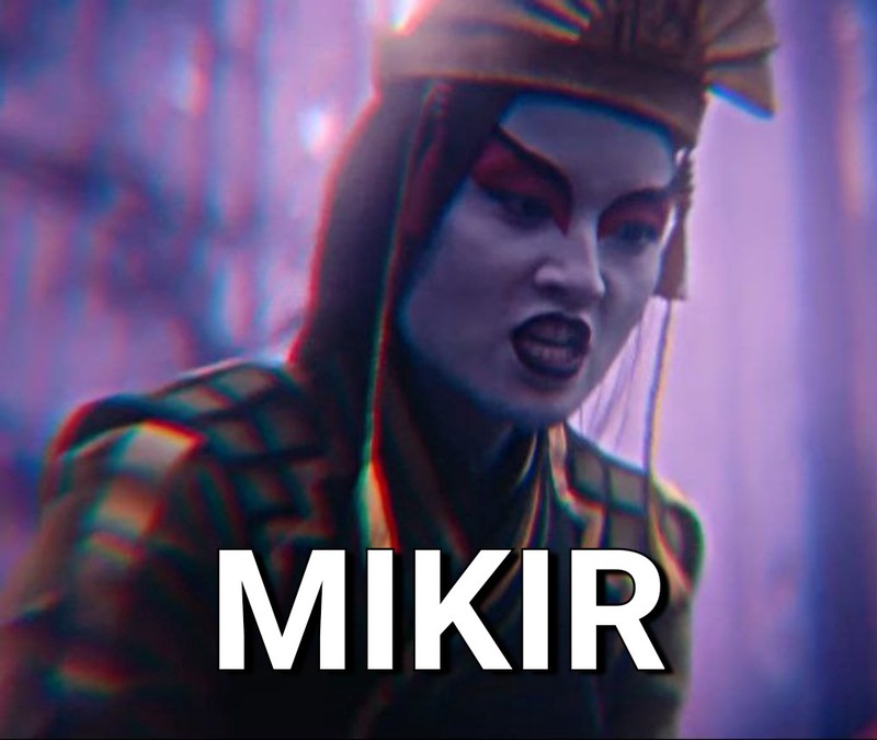 Meme Aang dan Kyoshi