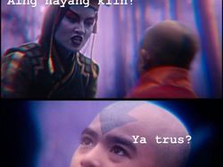 Deretan Meme Kocak Aang dan Kyoshi Bikin Ngakak