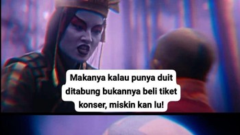 Meme nonton konser terus... Foto: Twitter