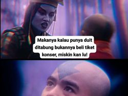 Deretan Meme Kocak Aang dan Kyoshi Bikin Ngakak