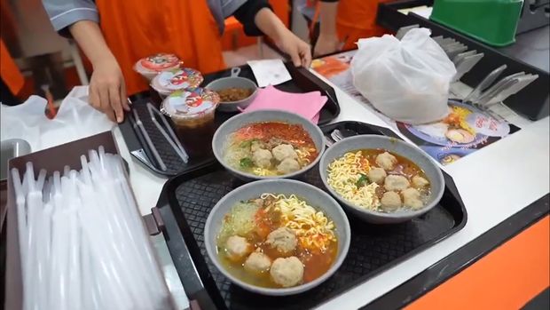 Menu hidangan Cerita Bakso Indonesia