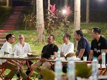 Perdana ke IKN, AHY Cerita Glamping Bareng Jokowi