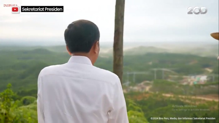 Pembangunan Kantor Presiden di IKN pada Jumat (1/3/2024) Pembangunan Kantor Presiden di IKN pada Jumat (1/3/2024)
