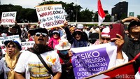 Aksi ini dinamakan Aksi Rakyat untuk Perubahan menyikapi hasil sementara Pemilu 2024.