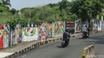 Potret Mural Dukung Palestina di Depok