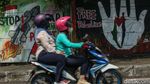 Potret Mural Dukung Palestina di Depok