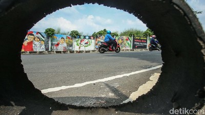 Potret Mural Dukung Palestina di Depok