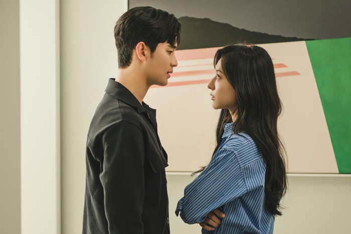 Queen of Tears Adegan dalam drama Korea Queen of Tears, tayang di Netflix mulai 9 Maret.